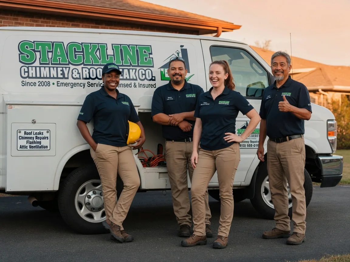 Chimney flashing repair company in Palmetto, GA